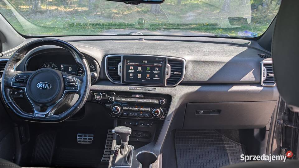 KIA Sportage GTLine niski przebieg bezwypadkowa nieuszkodzony warmińsko-mazurskie Olsztyn sprzedam