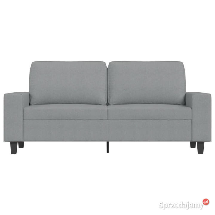 Sofa 2osobowa jasnoszara 140 tapicerowana Warszawa