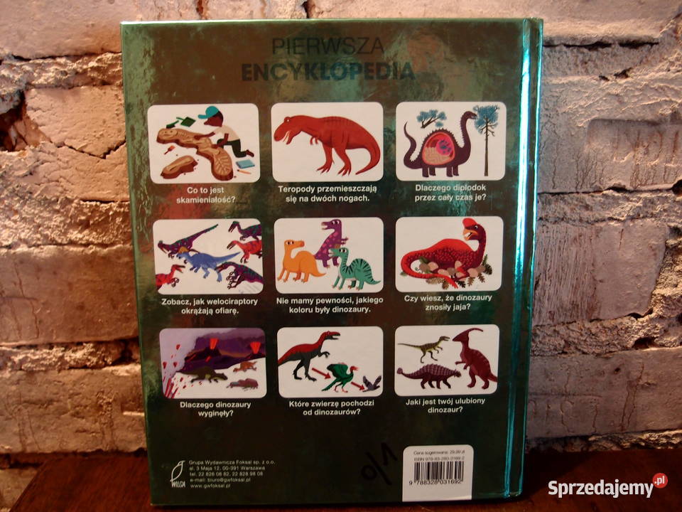 Encyklopedia dzieci Dinozaury Łódź