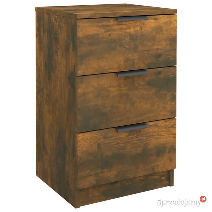 Szafka nocna przydymiony dąb 40x36x65 WM817051 Warszawa