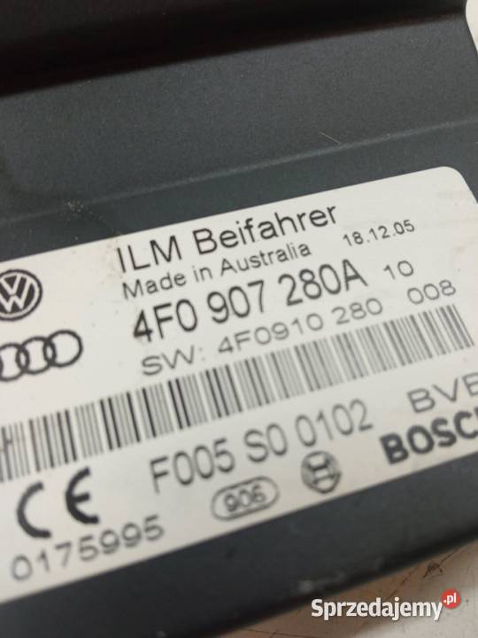 MODUŁ ZASILANIA 4F0907280A Audi A6 III 20042011