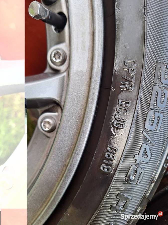 Felgi 17 mercedes 5x112 wzór brabus monoblok V Samochodowe Koła Godów