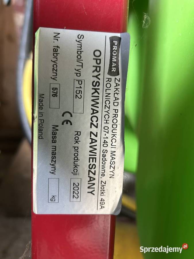 Maszyny Gorajec-Zagroble sprzedam