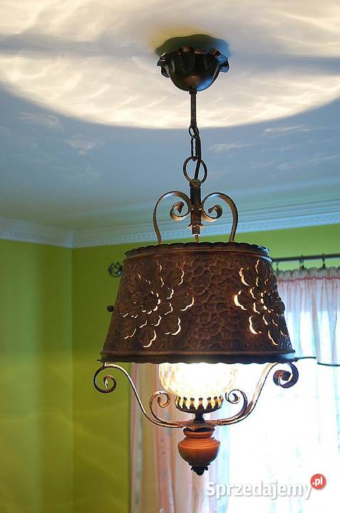 Kuta lampa naftowa 2 klosz DODATKOWO Machnacz sprzedam