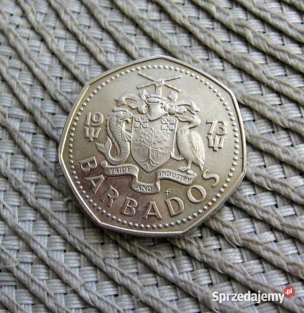 Barbados 1 Dolar 1973 Ładna