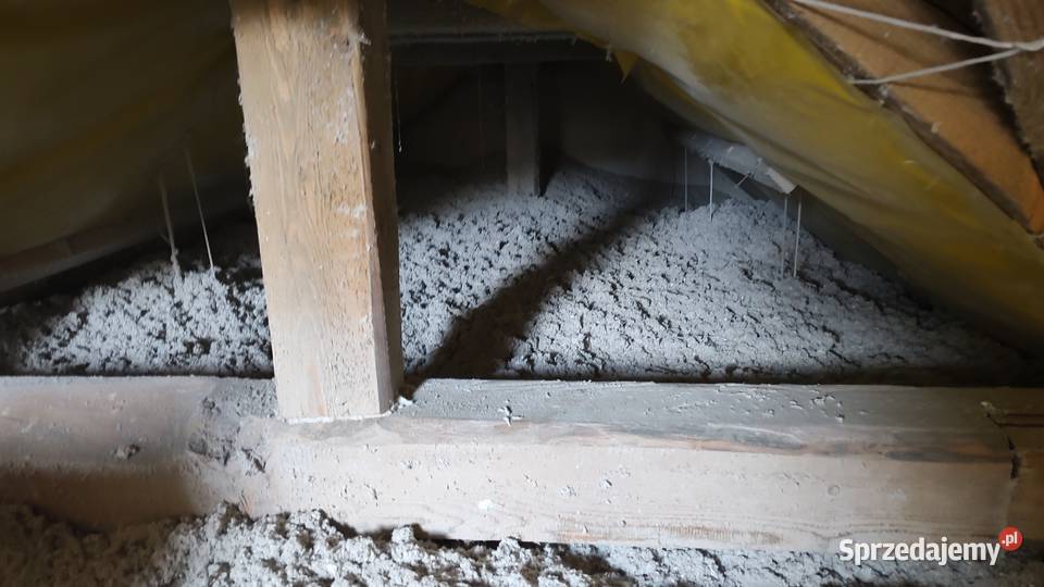 Ocieplanie wełną celulozową drzewną domów Rybnik sprzedam