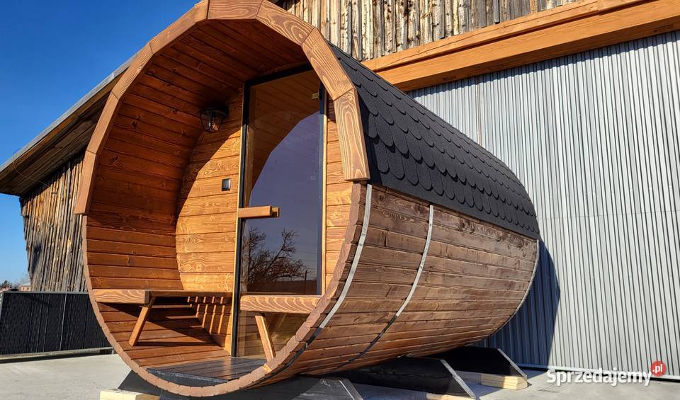 Sauna Ogrodowa Premium Okazja Dostępna ręki