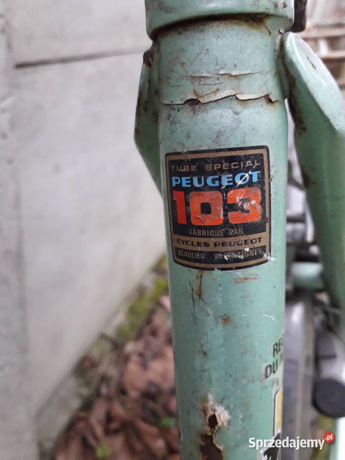 Peugeot 103 Peugeot 103 rower śląskie