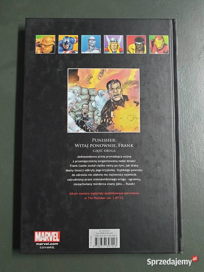 Punisher Witaj Ponownie Frank WKKM tom 43 pomorskie Gdynia sprzedam