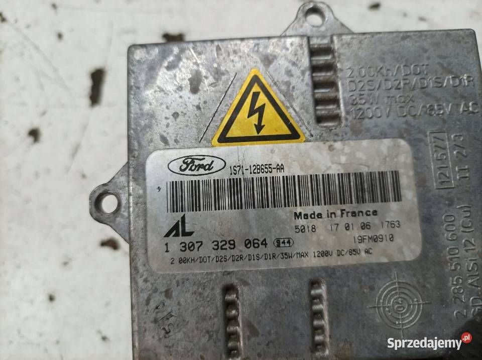 PRZETWORNICA XENON 1S7112B655AA Ford Mondeo Mk3 osobowe Przetwornice Oświetlenie