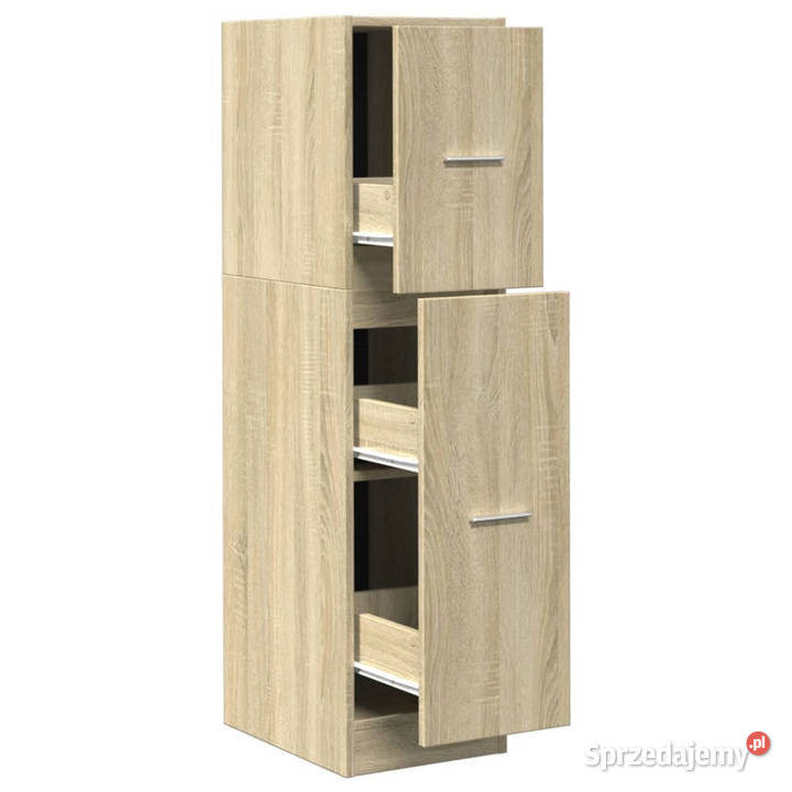 Szafka apteczna dąb sonoma 30x41x118 WM855162 Pozostałe Warszawa