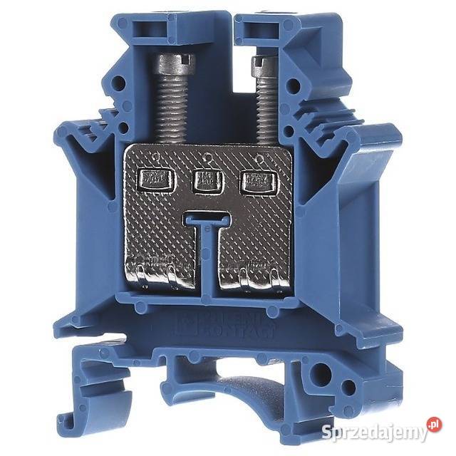 50 Złączka szynowa UK 16 N BU Phoenix Contact sprzedam