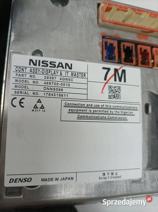 WYŚWIETLACZ 283874GN5C Infiniti Q50 I 2013