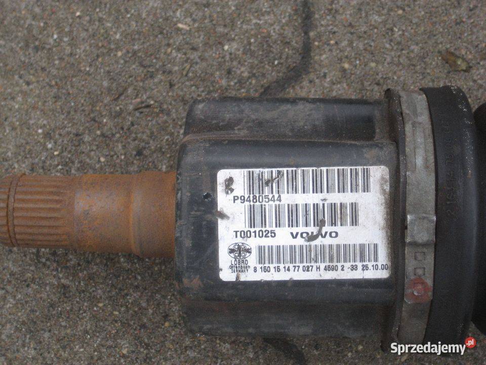 volvo s60 v70 0006r 24 benzyna automat półośka wielkopolskie Rakoniewice