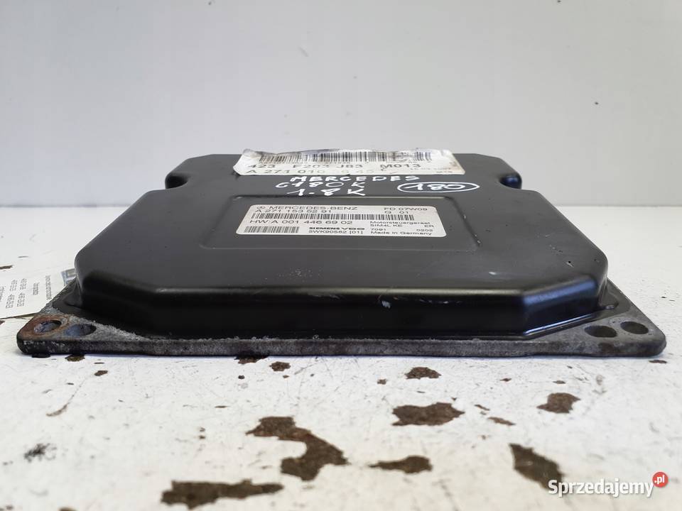 Mercedes W203 18 K STEROWNIK SILNIKA Komputer Janów sprzedam