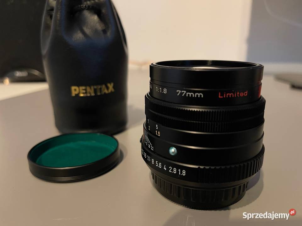 PentaxFA czarny 77mm f18 Limited Gdynia