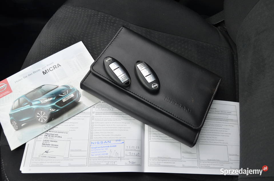 Nissan Micra AUTOMAT 12 DIGS Panorama Jedyna czujnik zmierzchu Micra Polkowice