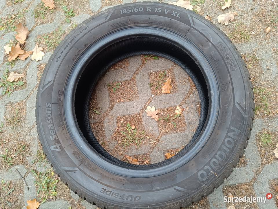 Opony całoroczne 4 seasons 185 60 R15 V XL sprzedam