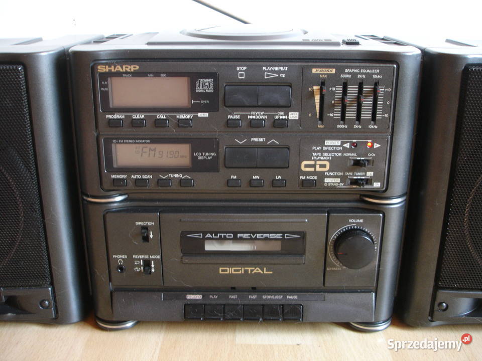 Radiomagnetofon SHARP GXCD63H