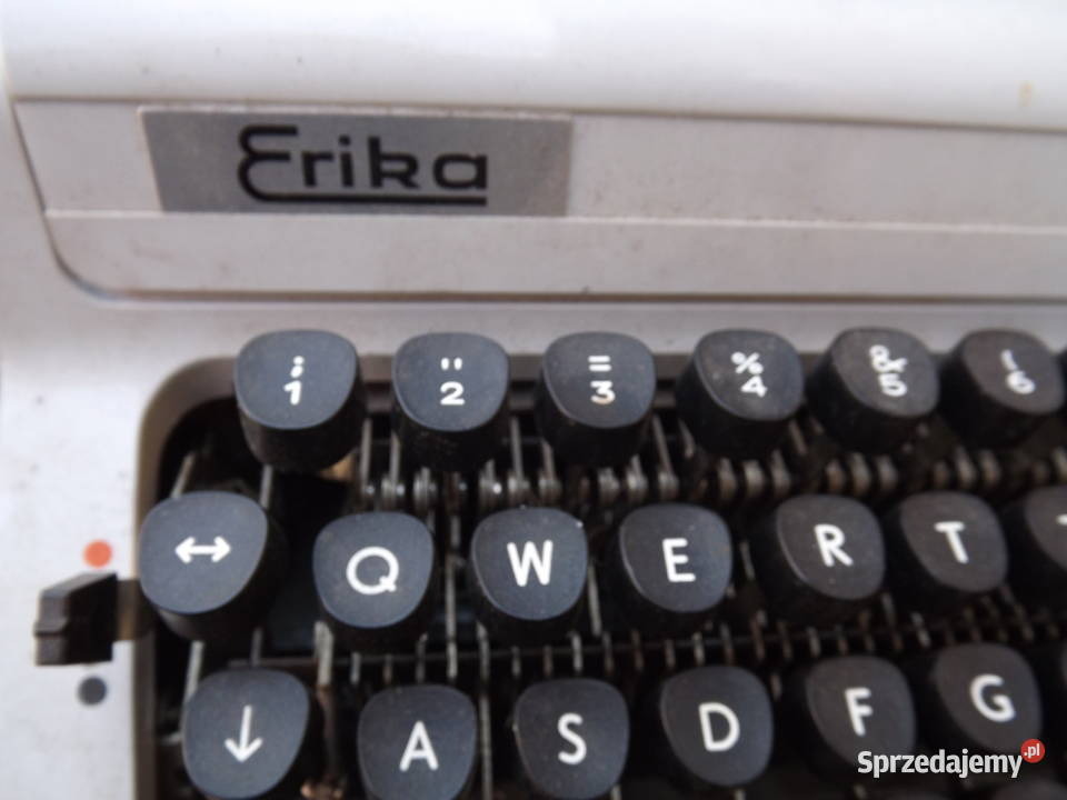 Maszyna do pisania Erika 2 Antyki warmińsko-mazurskie