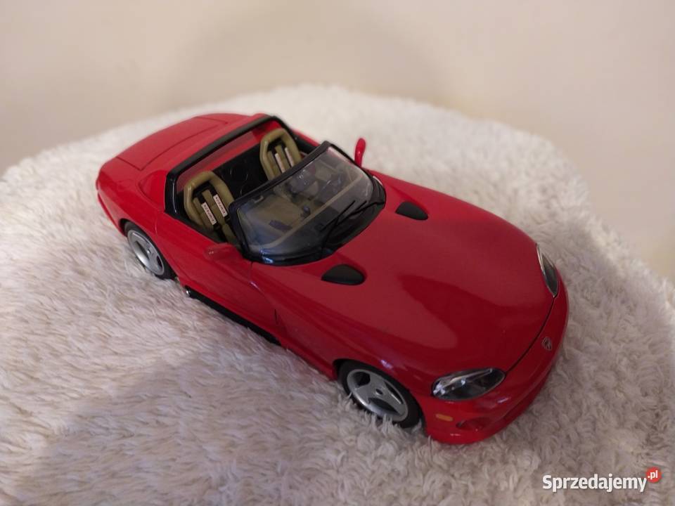 Dodge Viper czerwony 118 Bburago Wrocław