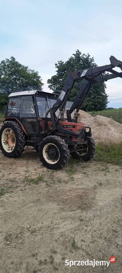 Zetor 7245 Zetor ładowacz Biskupiec