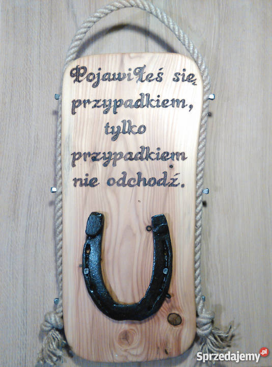 Pirografia ręczne wypalane napisy na deskach Czerwionka-Leszczyny