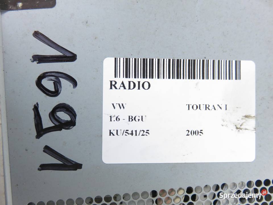 RADIO VW TOURAN I 1K0035198B