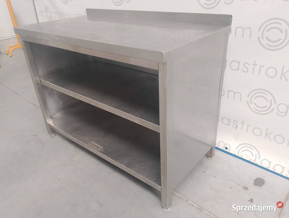 Stół zabudowany z 3 stron 2 półki 120x60x85 dolnośląskie Wrocław