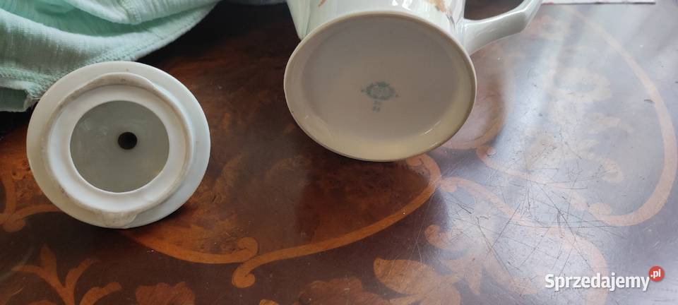 Dzbanek Sorau Astoria porcelana antyczna Żary Ciepielewo