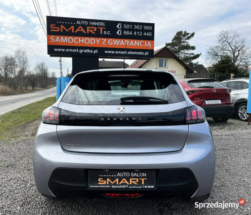 Peugeot 208 Salon Bezwypadek Serwisowany FV 23 benzyna Rydułtowy