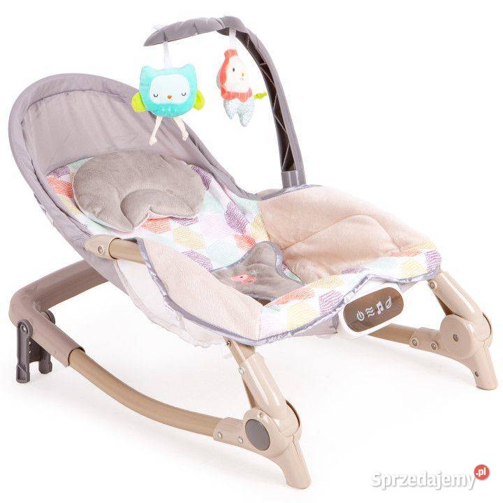 Leżaczek bujaczek kołyska 2w1 ECOTOYS Bielsk Podlaski