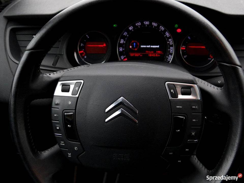 Citroen C5 czarny mazowieckie Grójec