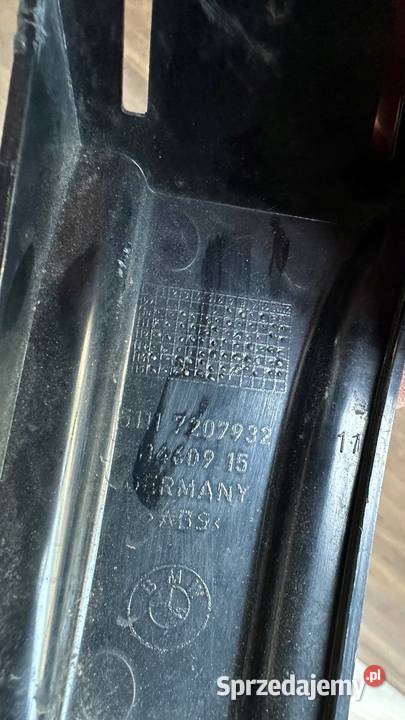 BMW 5 F10 F11 lift wspornik mocowanie błotnika Gorzów Wielkopolski