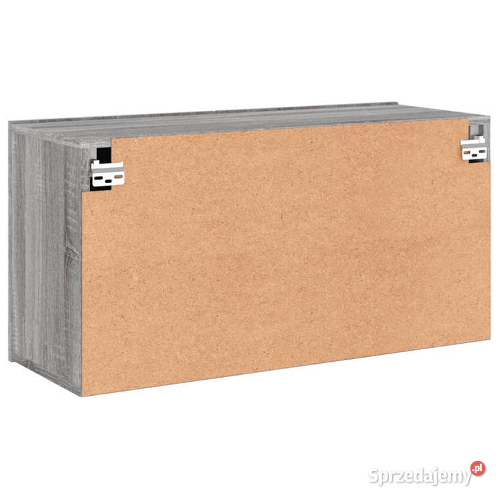 Ścienna szafka TV szary dąb sonoma 80x30x41 Warszawa