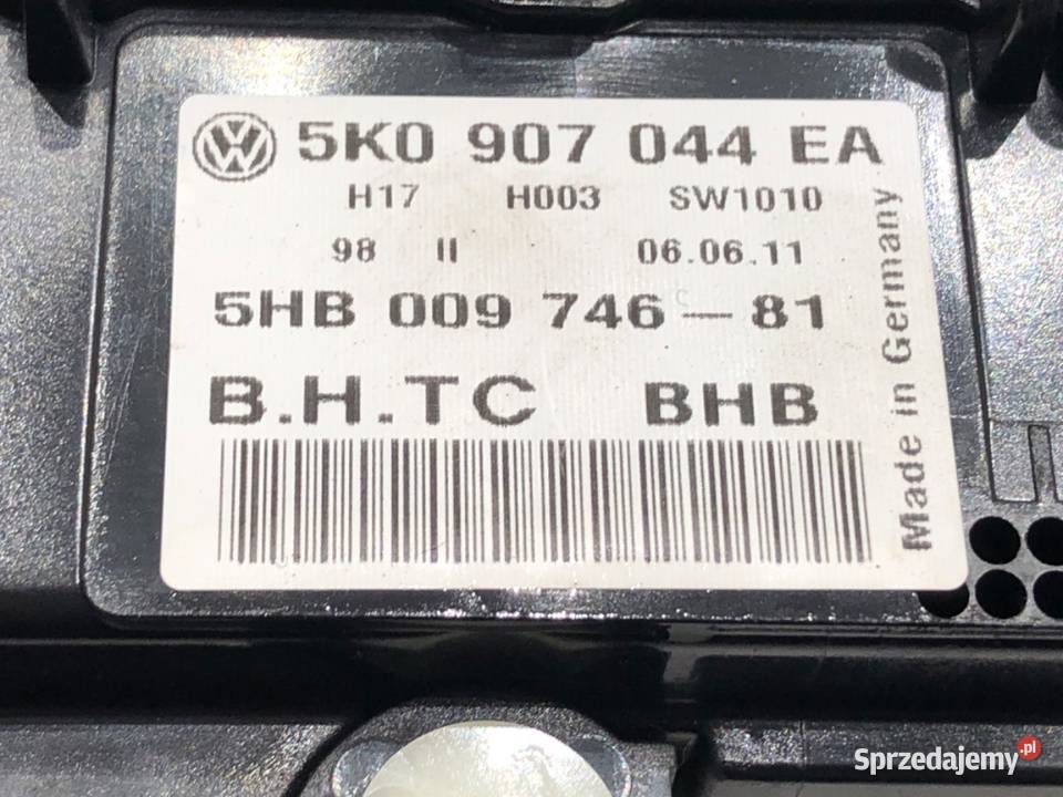 PANEL STEROWANIA NAWIEWU VW PASSAT B7