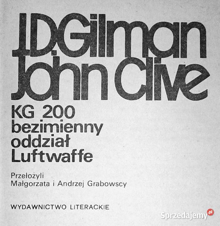 200 Bezimienny oddział Luftwaffe John Clive JD Chełm
