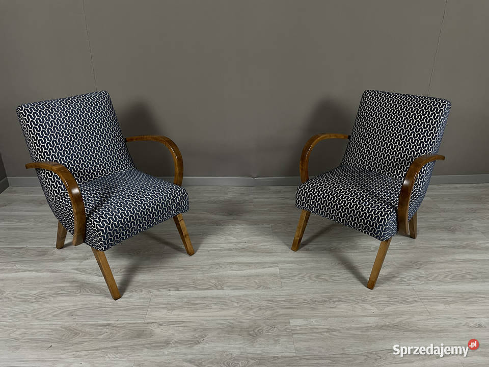 2 FOTELE ART DECO JHALABALA