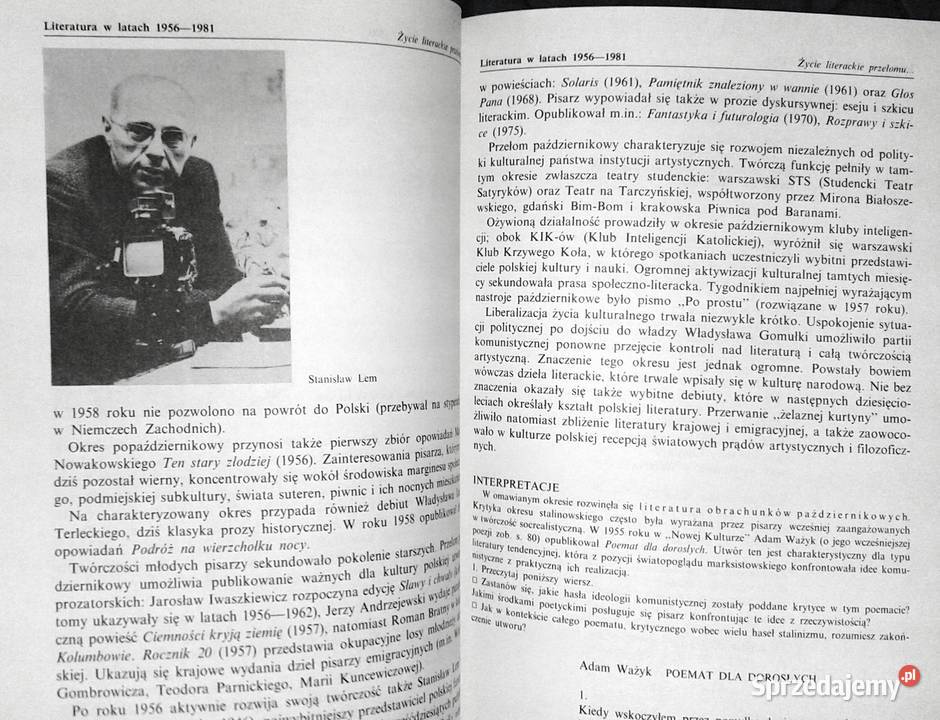 Literatura polska 1939 roku Tomasz Wroczyński Chełm