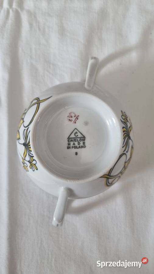 Stara cukiernica bez pokrywki z Ćmielowa Warszawa sprzedam