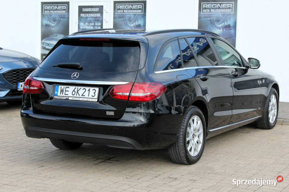 Mercedes C 200 Exclusive FV23 160 ASO Navi LED elektryczne lusterka Sokołów