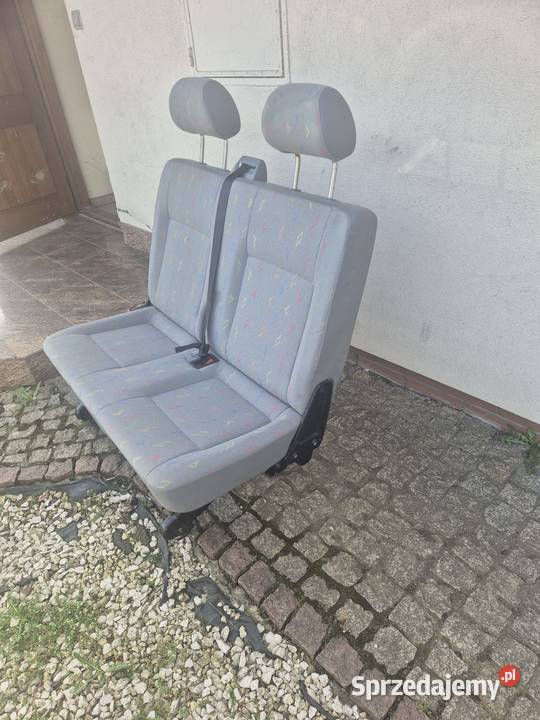 Siedzenie podwójne drugi rząd vw t5 dostawcze podkarpackie Krosno sprzedam