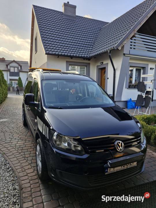 Okazja Volkswagen Caddy 16 tdi 2013r Maxi 7 Wyrzysk