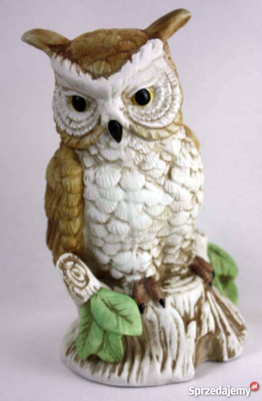 Porcelanowa sowa 21 Kłodzko