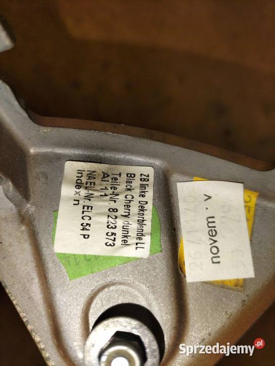 Dekor panelu włącznika świateł i hamulca śląskie Poręba