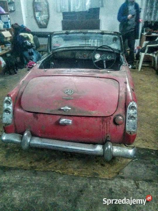 MG MIDGET SPORT części dokumenty rama anglik osobowe Pozostałe Byczyna