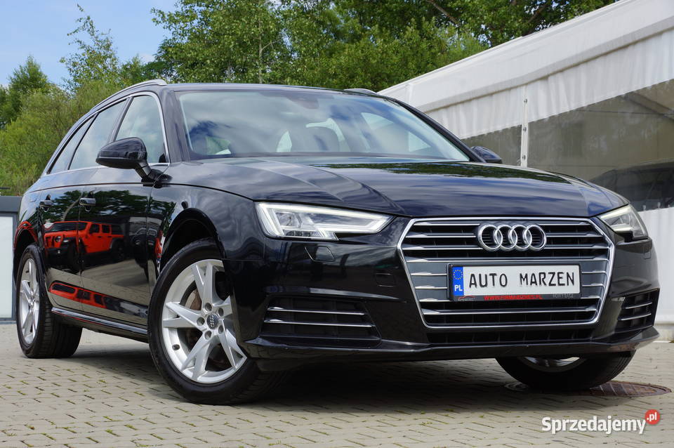 Audi A4 20 TDI CR 190 Klimatronic Full LED Hak światła do jazdy dziennej Nowy Sącz