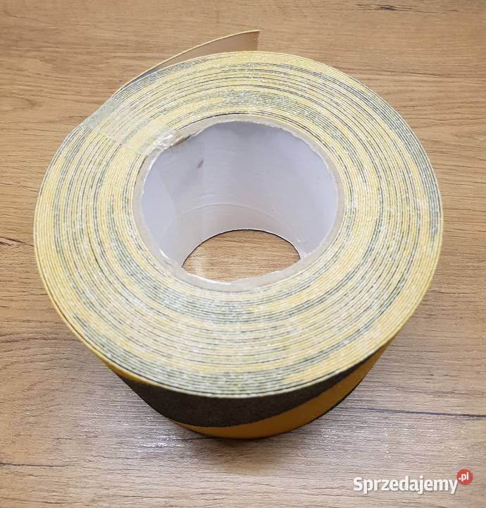 Taśma antypoślizgowa ASTAT żółtoczarna APA 100mm wielkopolskie Golina