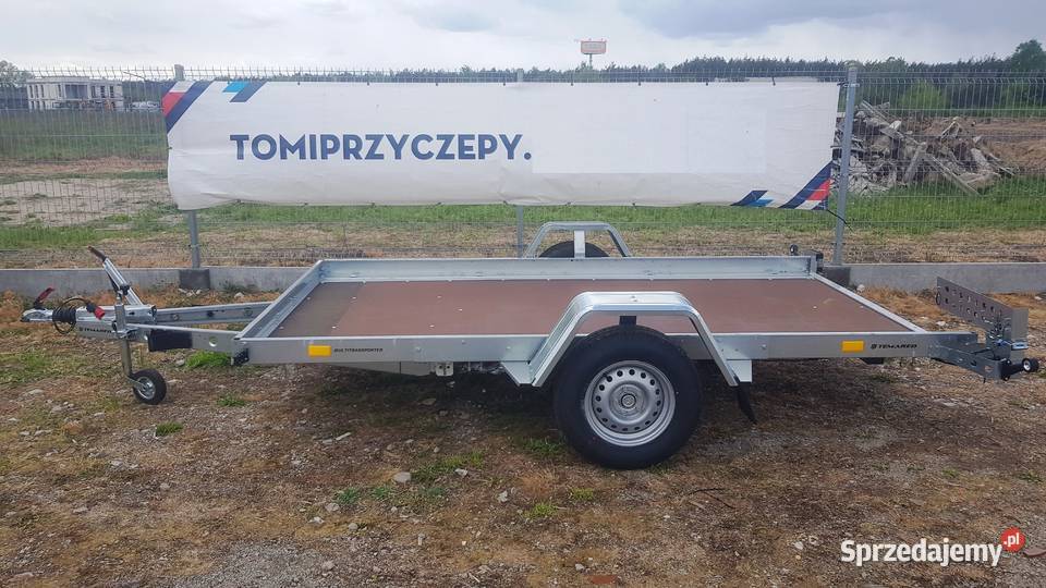 Przyczepa platforma pod maszyny Temared 332x185 Rok produkcji 2020 Piła