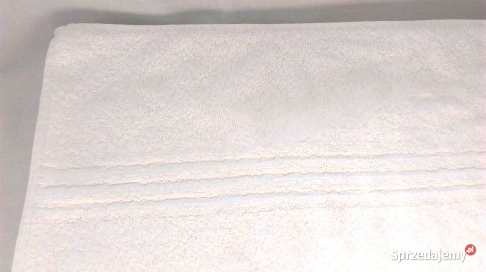 RĘCZNIK biały Frotte gęsty 70x150 NOWY podlaskie Białystok sprzedam